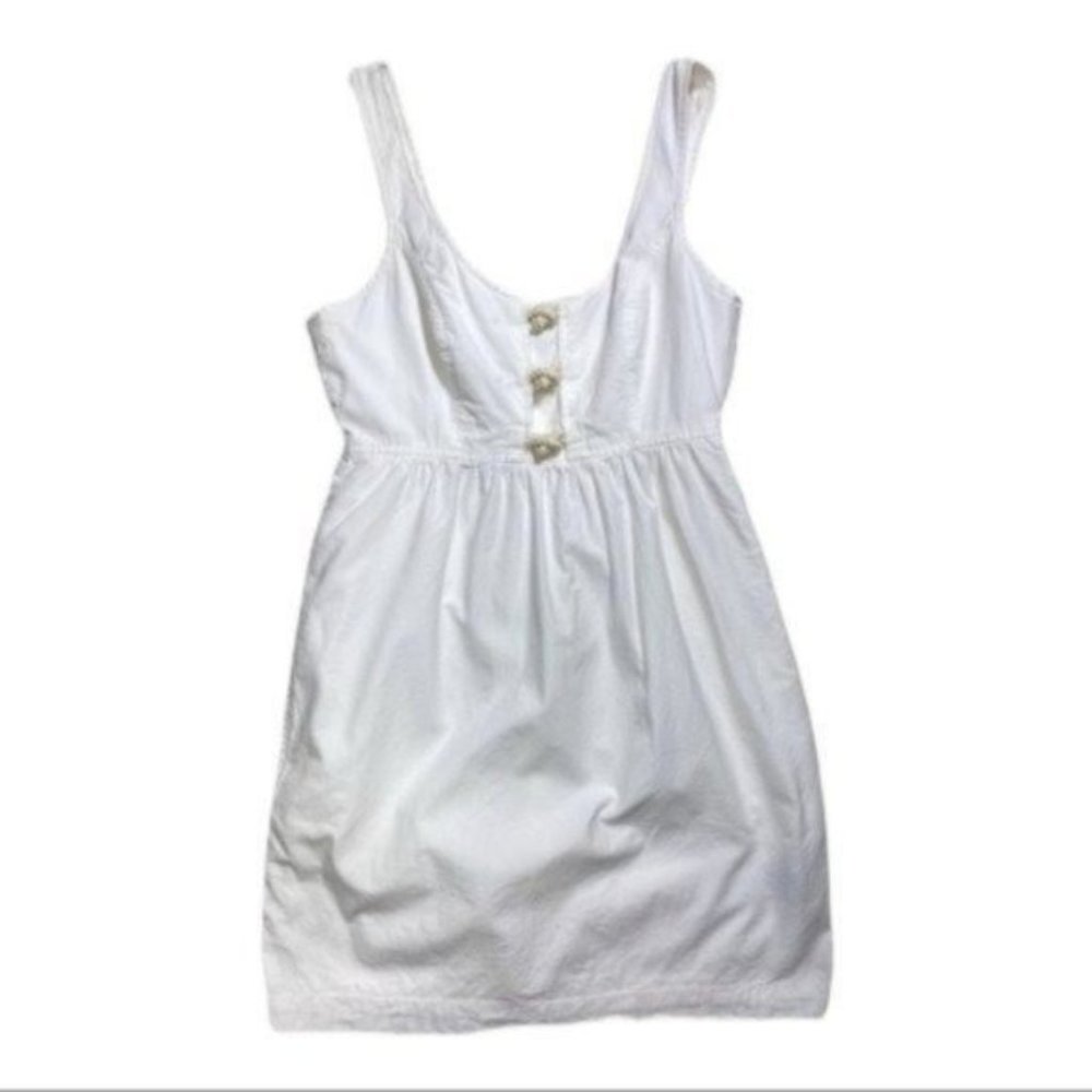 Tibi White Mini Dress